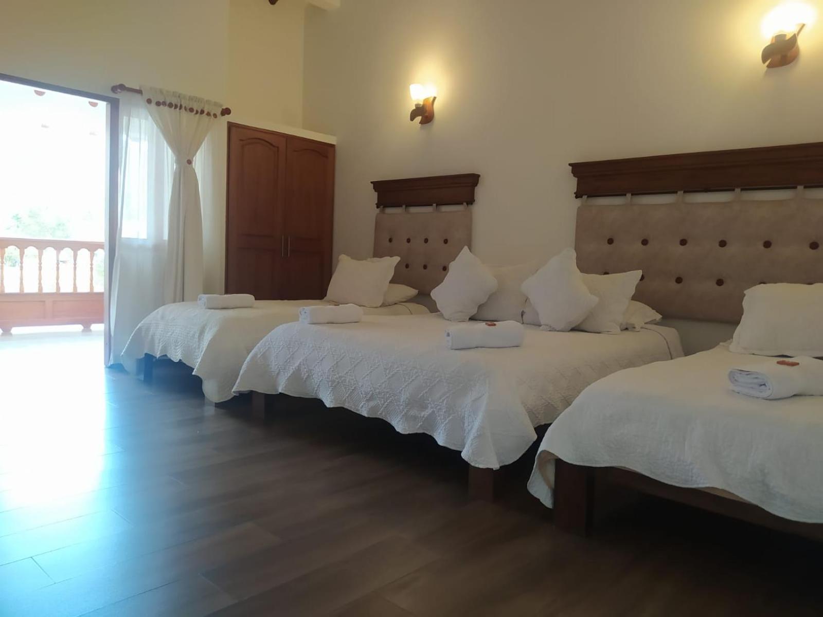וילה דה לייבה Hotel Las Palmas מראה חיצוני תמונה